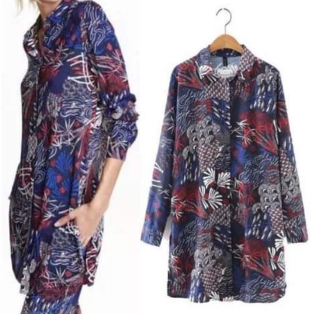H&M Stretch Button Down